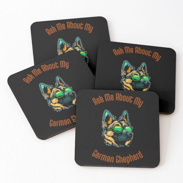 Item preview, Ask Me About My German Shepherd designed and sold by NatureImprimer.