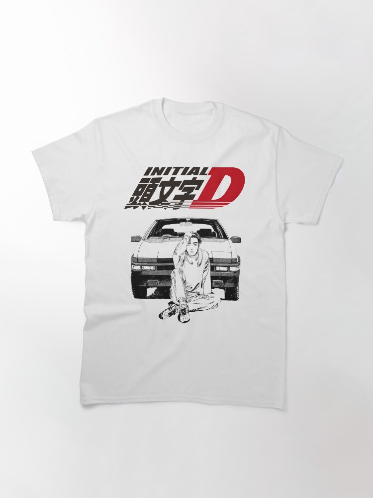 vintage initial d shirt