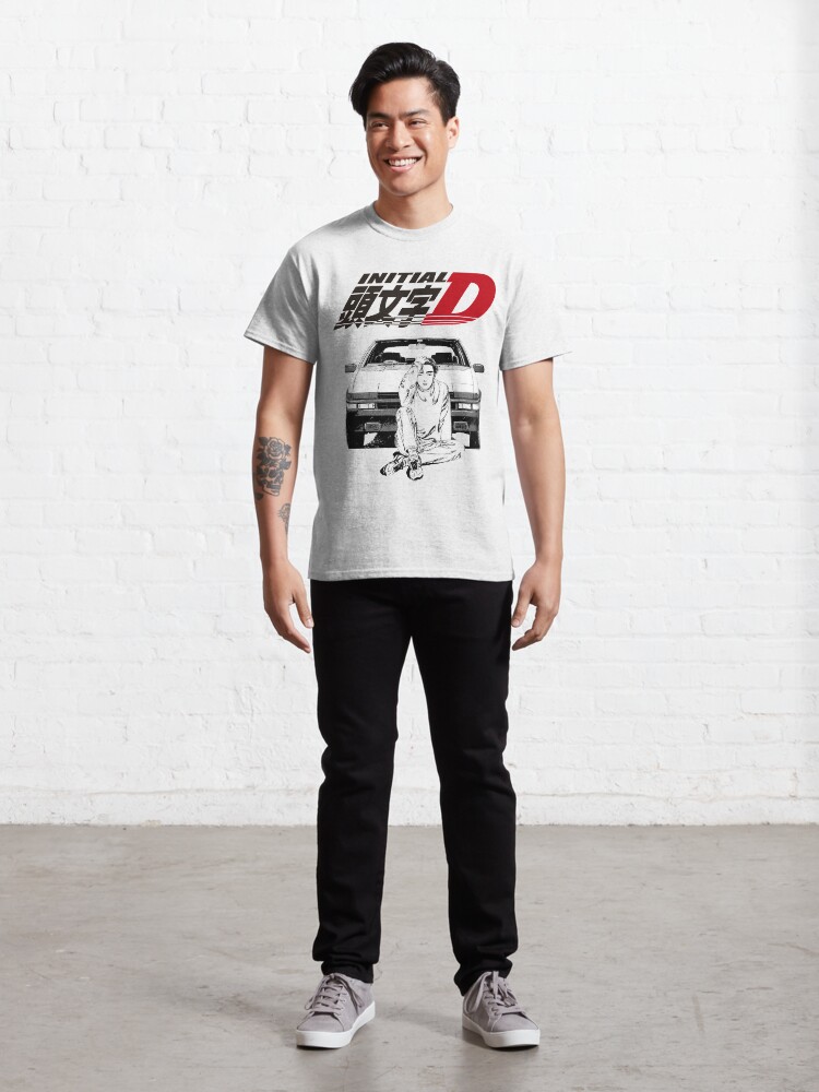 vintage initial d shirt