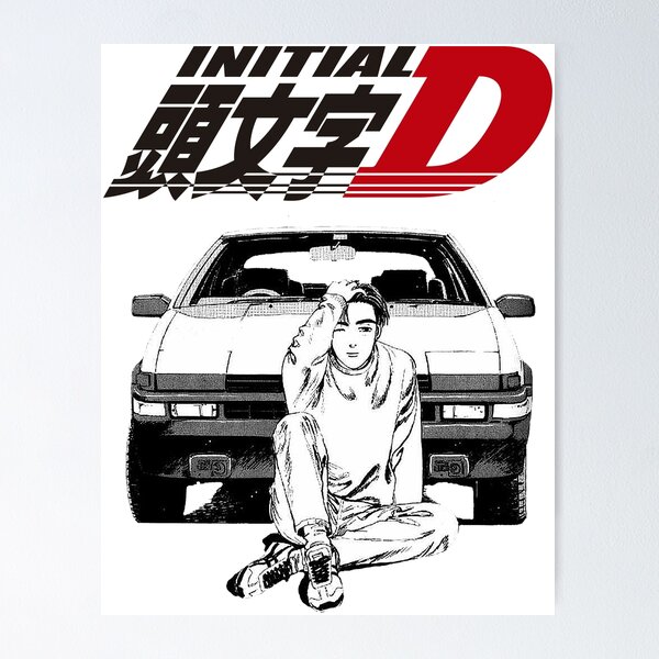 Initial D First Stage Poster