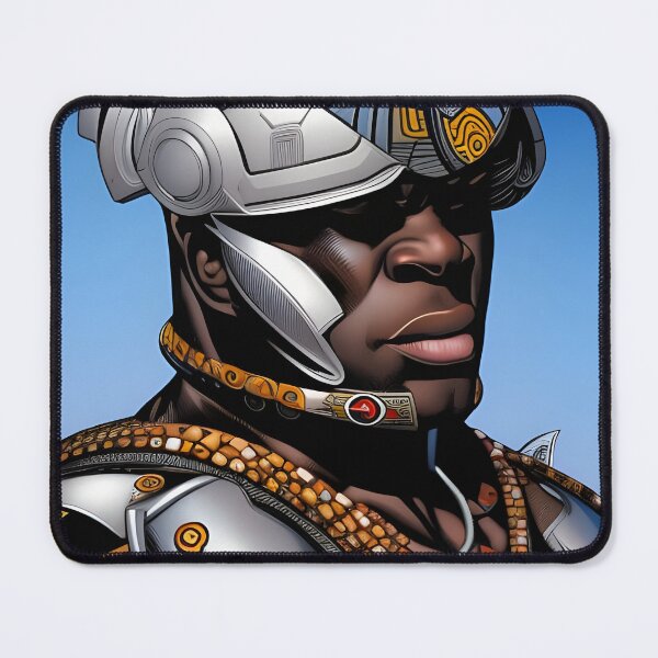 Item preview, Afro Futurism Art- Super Hero Stance designed and sold by NoirCultureC-2.