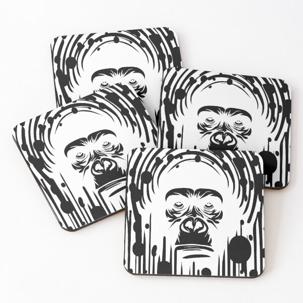 Item preview, Gorilla Bored Ape With Dripping Paint designed and sold by Unicorn Trainwreck.