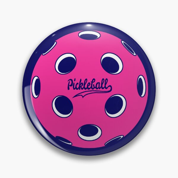 Item preview, Everyday Pickleball Ball Pink designed and sold by MudgeStudios.