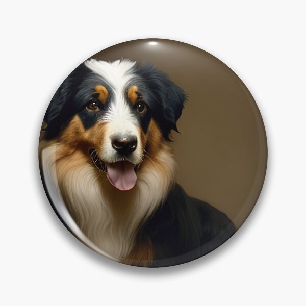 Artikelvorschau, Canine Majesty: English Shepherd Portrait entworfen und verkauft von DavesDogShop.