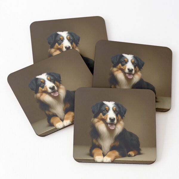 Item preview, Canine Majesty: English Shepherd Portrait designed and sold by DavesDogShop.