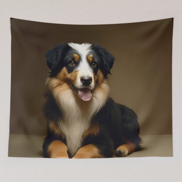 Item preview, Canine Majesty: English Shepherd Portrait designed and sold by DavesDogShop.