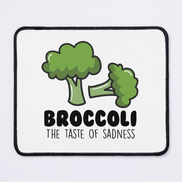 Item preview, Broccoli The Taste of Sadness Funny T-Shirt designed and sold by ThreadofHonor.