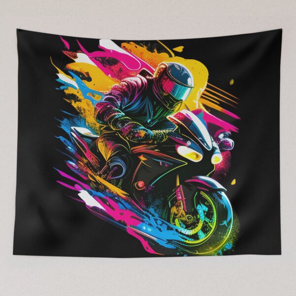 Artikelvorschau, Futuristisches Neon-Superbike entworfen und verkauft von verluxe.