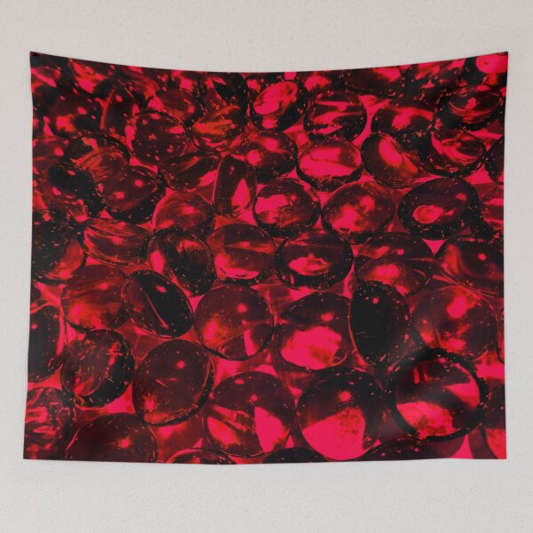 Item preview, fashion shiny red beads pattern designed and sold by fowons.