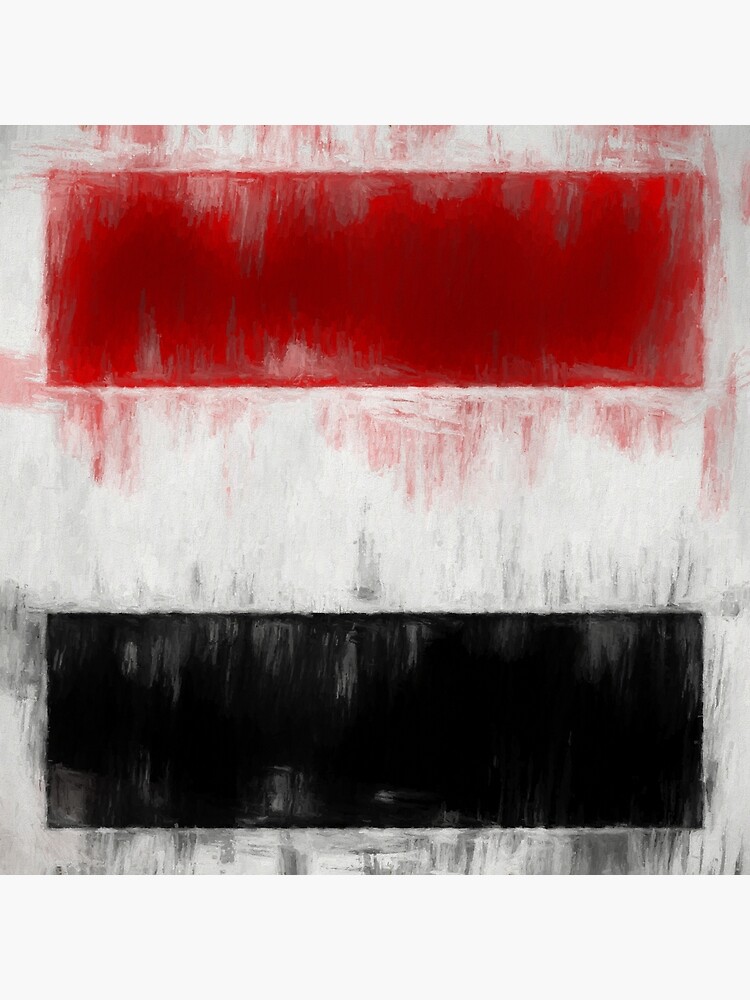 Yemen Flag Reworked No. 2, Series 2 by 8th-and-f