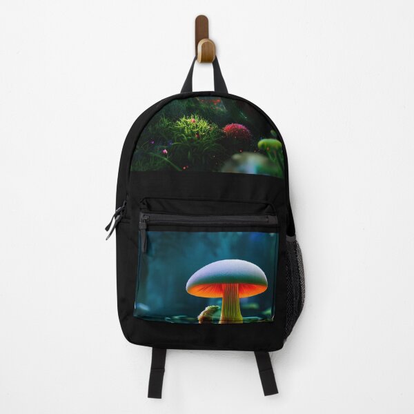 Item preview, Magic Mushrooms in the forest designed and sold by WildMountainArt.