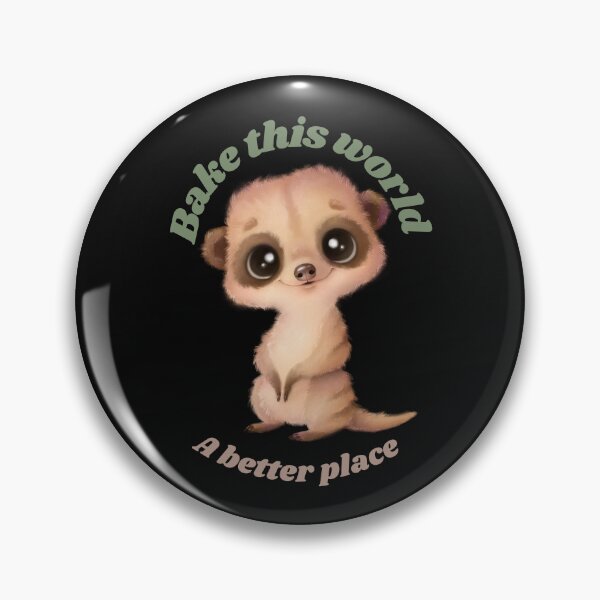 Item preview,   Bake this world a better place with cute meerkat⭐️⭐️⭐️⭐️⭐️  designed and sold by Speckledfrog.