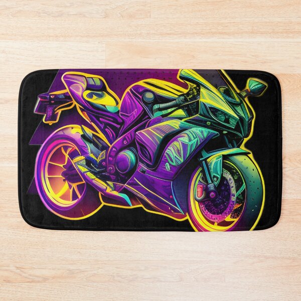 Artikelvorschau, Futuristisches Neon-Superbike entworfen und verkauft von verluxe.