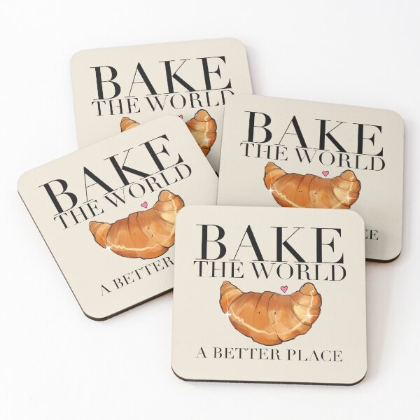 Item preview, Bake The World A Better Place design #16 designed and sold by Itsdomd.