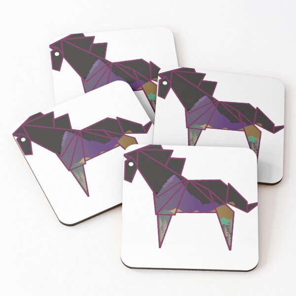 Item preview, Forest origami horse designed and sold by Origami-BA.