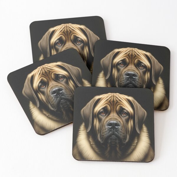 Item preview, Canine Majesty: English Mastiff Portrait designed and sold by DavesDogShop.