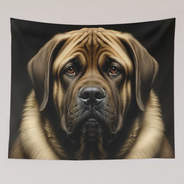 Item preview, Canine Majesty: English Mastiff Portrait designed and sold by DavesDogShop.