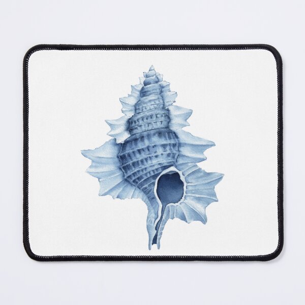 Item preview, Blue watercolour seashell.  designed and sold by InnaPatiutko.