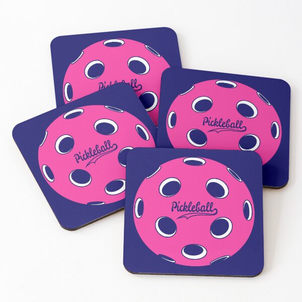 Item preview, Everyday Pickleball Ball Pink designed and sold by MudgeStudios.