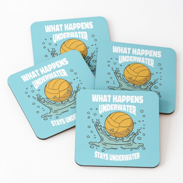Item preview, Funny Water Polo Player Ball Cartoon designed and sold by MrEddie10.