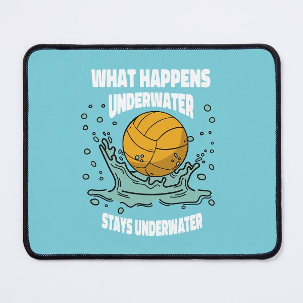 Item preview, Funny Water Polo Player Ball Cartoon designed and sold by MrEddie10.