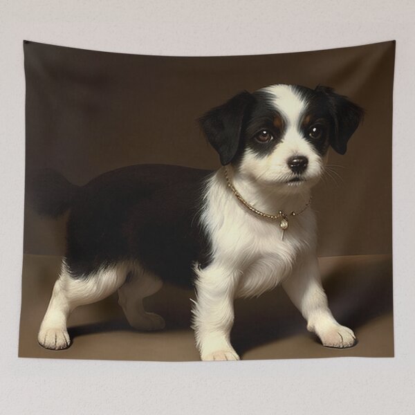 Item preview, Canine Majesty: Small Greek Domestic Dog Portrait designed and sold by DavesDogShop.