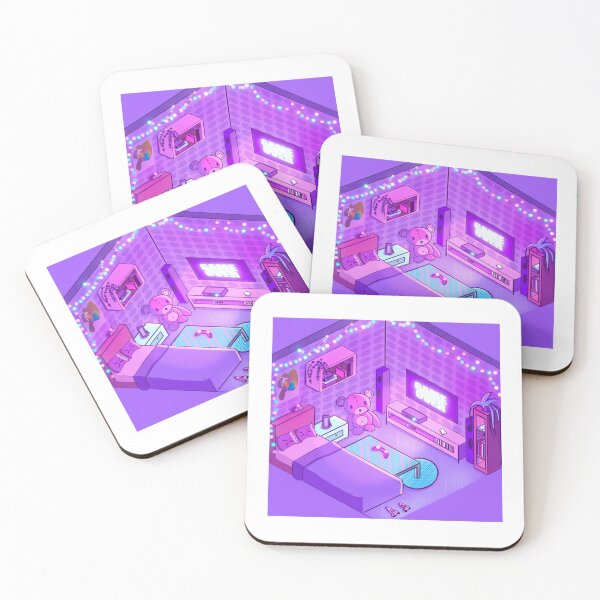 Item preview, Neon gamer room bedroom designed and sold by Kroshkacahes.