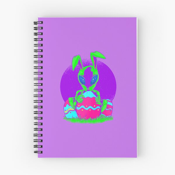 Item preview, happy Easter Bunny rabbit alien Egg extraterrestrial creepy designed and sold by Gossip Rag.