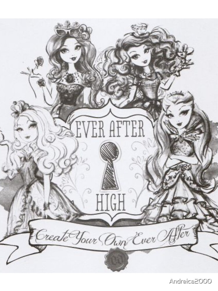 Coloring pages, Ever after high, Rosabella beauty