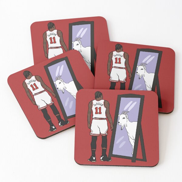 Item preview, DeMar DeRozan Mirror GOAT designed and sold by RatTrapTees.