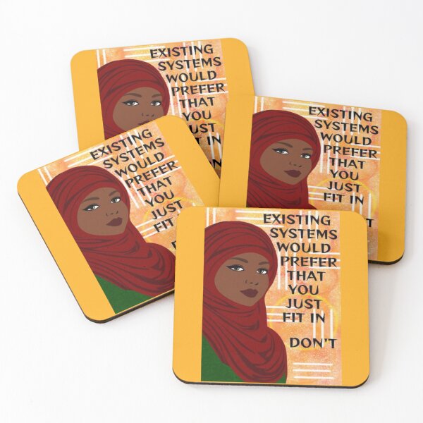 Item preview, Feminist Quote - Existing Systems Would Prefer That You Just Fit In Don't designed and sold by LethalPixieDust.