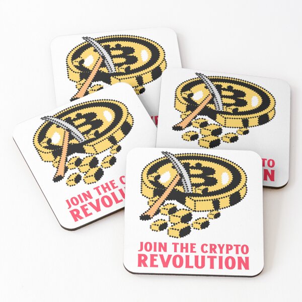 Item preview, Join The Crypto Revolution Crypto designed and sold by Harmonick-Tees.