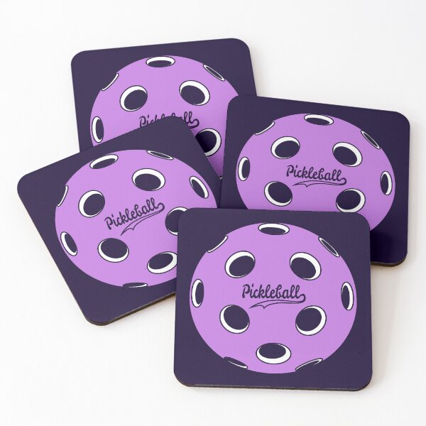 Item preview, Everyday Pickleball Ball Purple designed and sold by MudgeStudios.