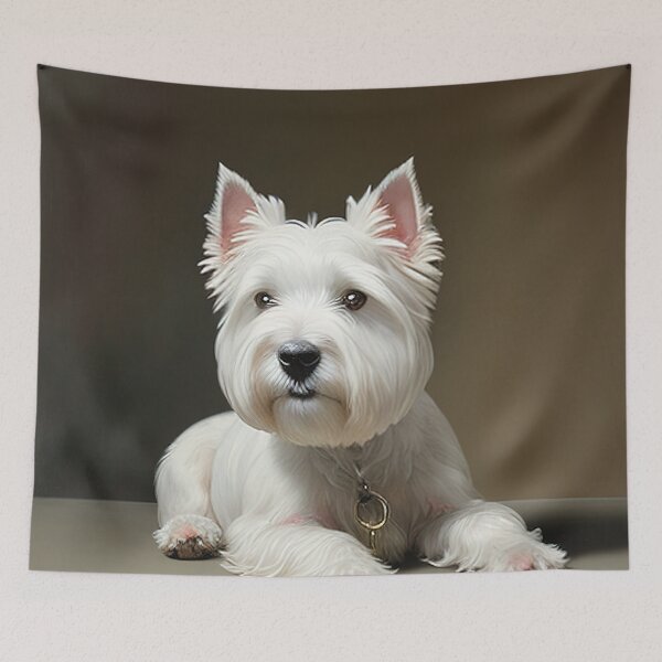Item preview, Canine Majesty: West Highland White Terrier Portrait designed and sold by DavesDogShop.