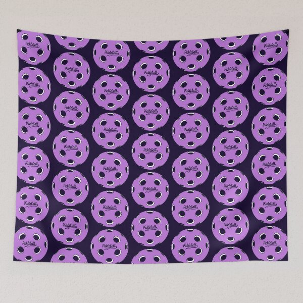 Item preview, Everyday Pickleball Ball Purple designed and sold by MudgeStudios.