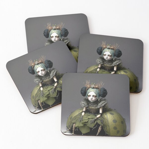 Artikelvorschau, Dollie Delight Green i - Fantasy-Kunst-Puppen-Meme entworfen und verkauft von ThatFeeling.