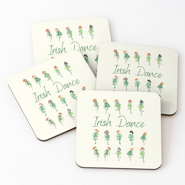 Item preview, Irish Dance Cute St. Patrick's Day Dancers designed and sold by IceCreamMuseum.