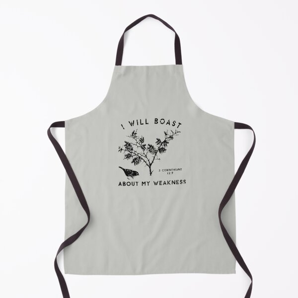 Item preview, Boast about my weakness bible verse design designed and sold by EdifiedExpressions.