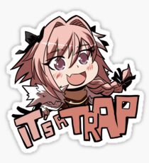 Astolfo - It's a trap Sticker