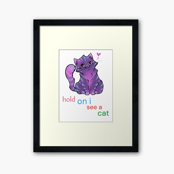 Item preview,  hold on i see a cat designed and sold by Innovativeartco ⭐⭐⭐⭐⭐(12k).