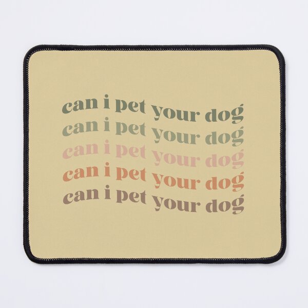 Item preview, can I pet your dog green gradient designed and sold by katekozuch.