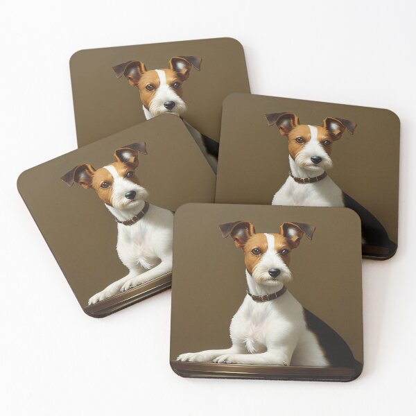 Item preview, Canine Majesty: Fox Terrier Portrait designed and sold by DavesDogShop.