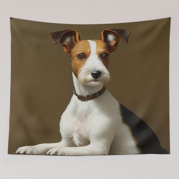 Item preview, Canine Majesty: Fox Terrier Portrait designed and sold by DavesDogShop.