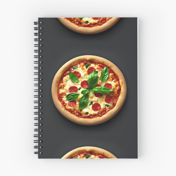 Artikelvorschau, Peperoni-Pizzamuster - Schwarz BG entworfen und verkauft von JoanNinjaHen.