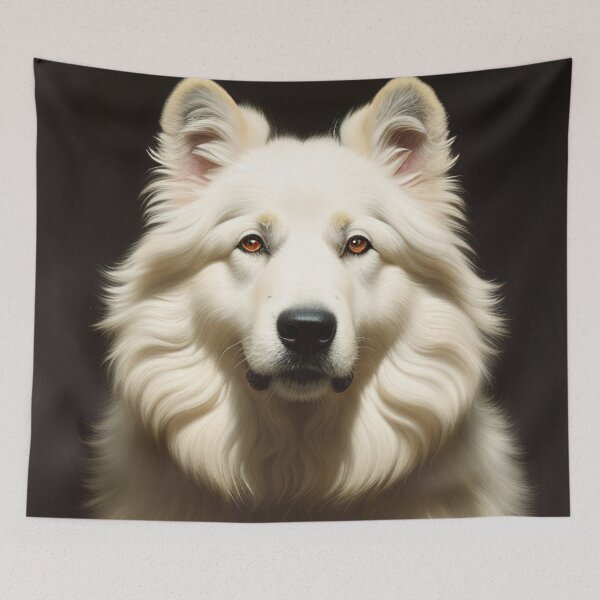 Item preview, Canine Majesty: Croatian Sheepdog Portrait designed and sold by DavesDogShop.