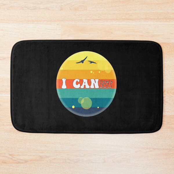 Item preview, Suset Retro Design I Can Inspirational Quote designed and sold by Cute & Sassy Custom Gifting Boutiques.