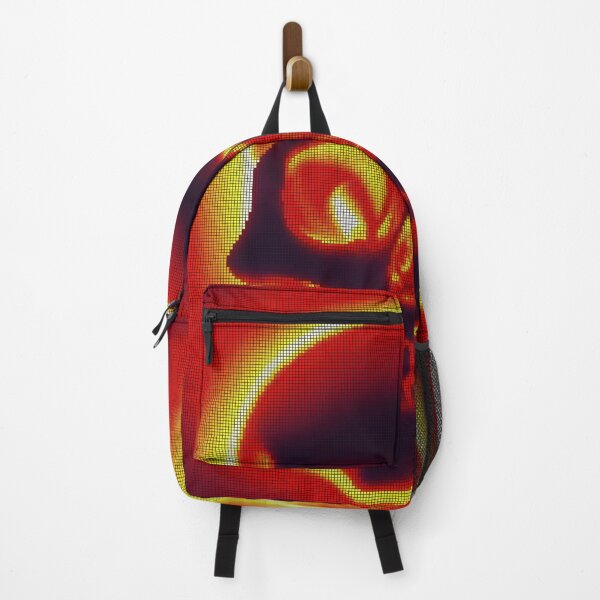 Item preview, Flaming Glowing Skull 8-bit Pixel Art designed and sold by PixelDripped.