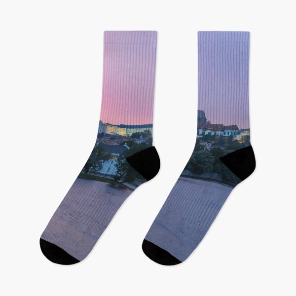 Item preview, Prague Castle After Sunset designed and sold by SafariByMarisa.