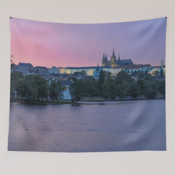 Item preview, Prague Castle After Sunset designed and sold by SafariByMarisa.