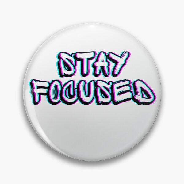 Item preview, Stay Focused designed and sold by CreacionsMeraki.